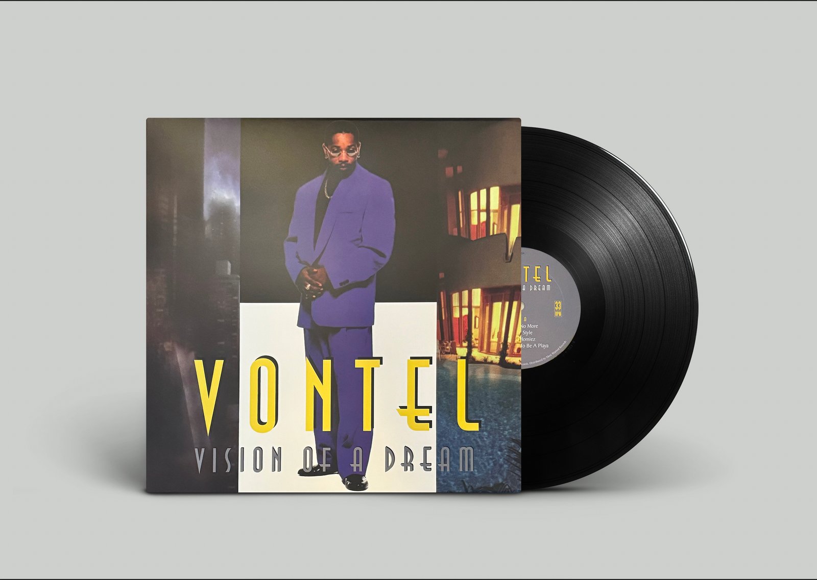 LP: Vontel - Vision Of A Dream 1998-2023 REISSUE (Phoenix, AZ 